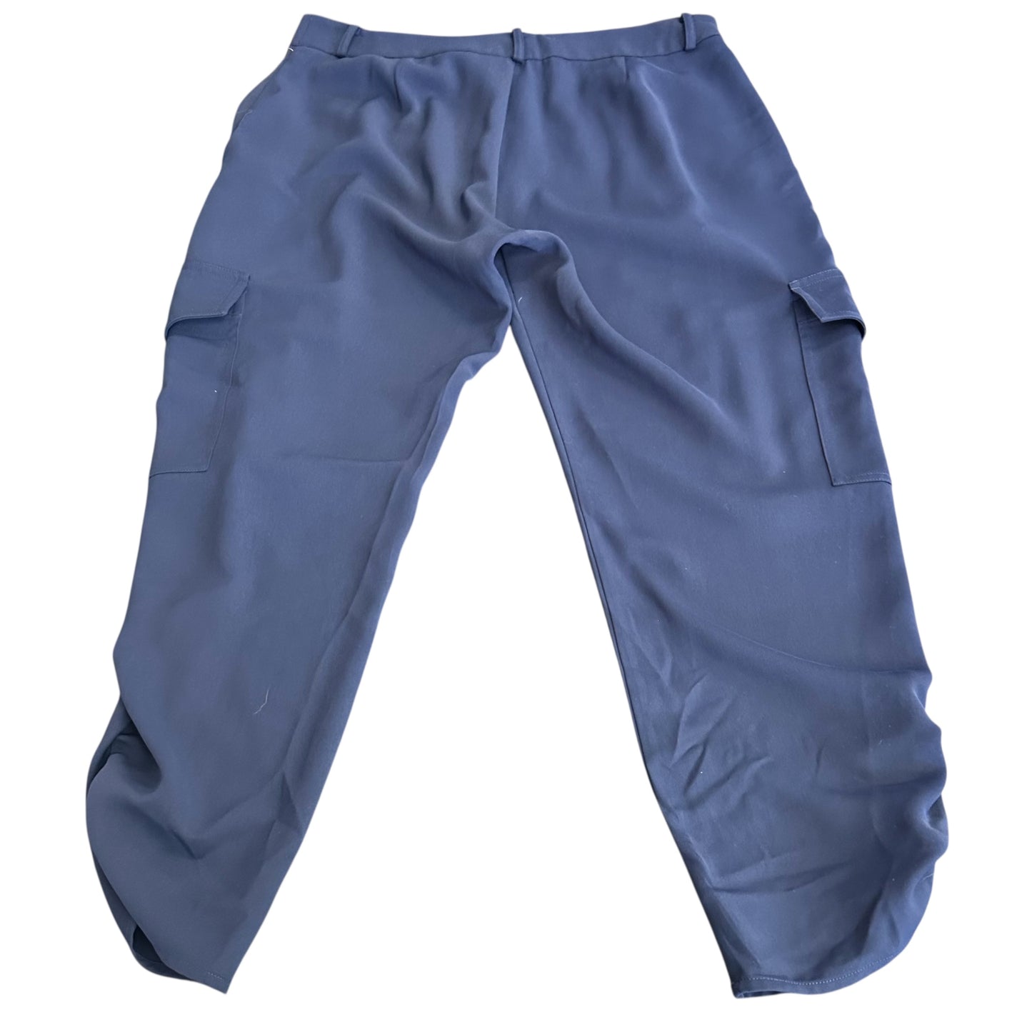 PARKER CARGO TROUSERS FLAT FRONT SZ 8