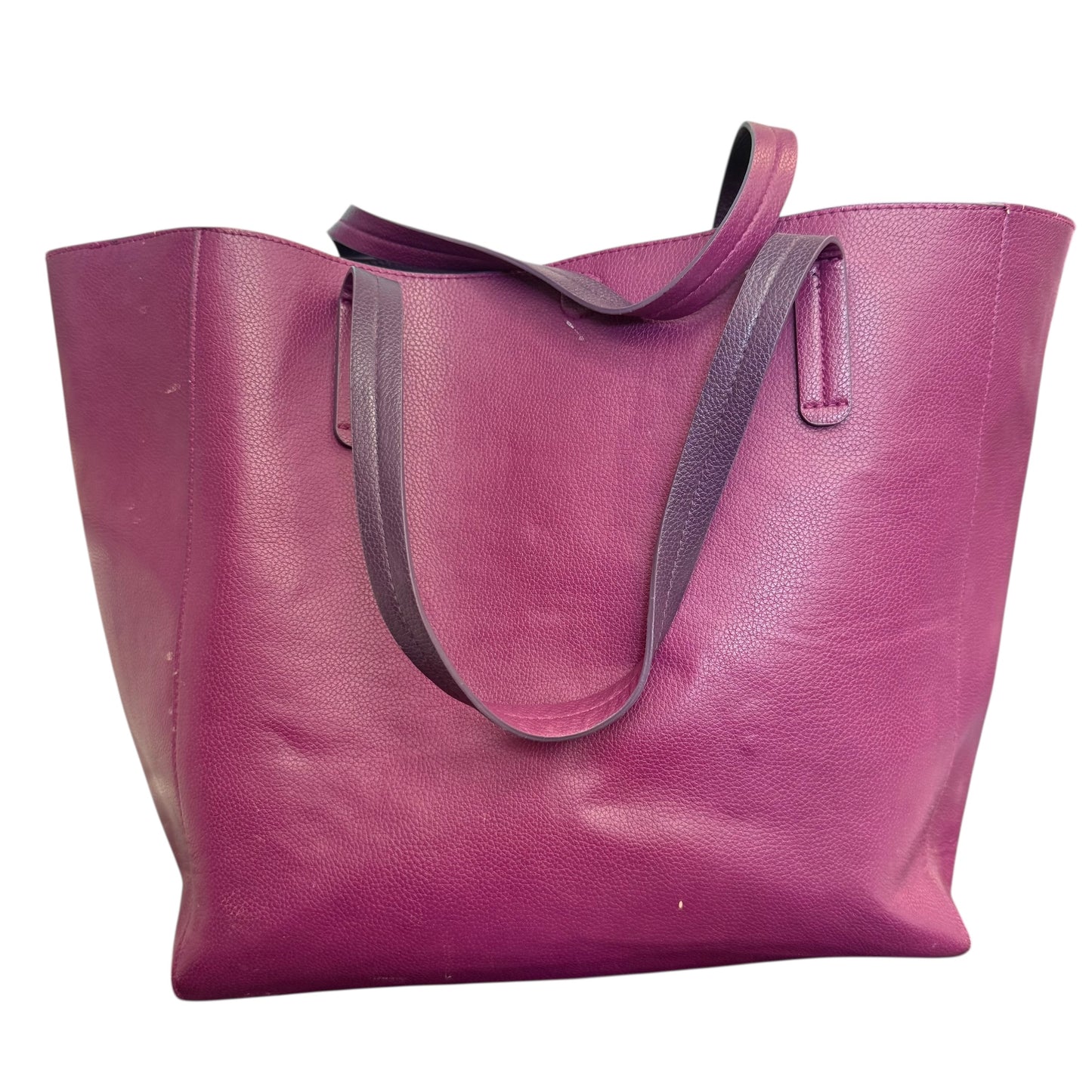 PURPLE EXTRA LARGE SHOULDER TOTE SOME WEAR REVERSIBLE OS **