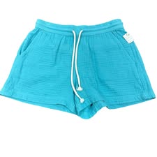 LOU & GREY TEAL SHORTS 26 NWT MEDIUM