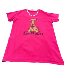 DOG PERSON SLEEP DRESS L/XL
