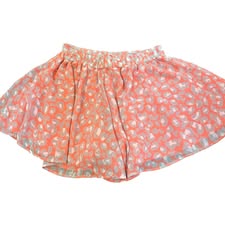 ADRIENNE ANIMAL PRINT CHIFFON SHORTS 182 SMALL