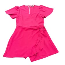 MONTEAU PINK ROMPER 122 MEDIUM