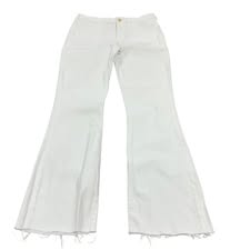 ANTHROPOLOGIE PILCRO WHITE JEANS 26 Sz 31 TALL