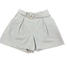 RACHEL ZOE GRAY SHORTS 122 Sz 4