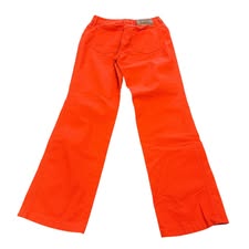 ESCADA ORANGE STRAIGHT LEG PANTS 100 Sz 6/36