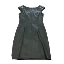 DAVID MEISTER BLACK COCKTAIL DRESS 100 SZ 2