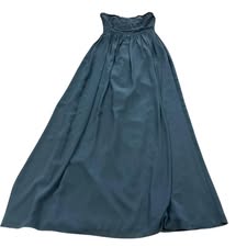 B2 NAVY FULL LENGTH FORMAL DRESS 100 Sz 6