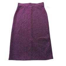 WILD FABLE PURPLE SHIMMER MIDI SKIRT 205 SMALL
