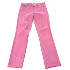 LOFT PURPLE SKINNY CROP 6 SZ 6/28