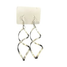 SILVER DANGLE EARRINGS 100