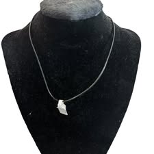 BLACK NECKLACE TO ADD PENDANTS 87