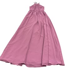 DUSTY PINK CHIFFON HIGH NECK FORMAL DRESS NWT SZ 8