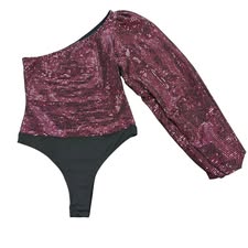 BLUE BUTTERCUP ONE SHOULD PINK BODYSUIT 100 NWT MEDIUM