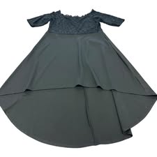 SHEIN BLACK FORMAL DRESS 4X