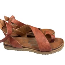VERY G BROWN SANDALS 84 Sz 7