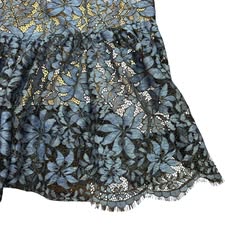 ANTHROPOLOGIE MOULINETTE SOEURS NAVY LACE DRESS NWT $178 Sz 10