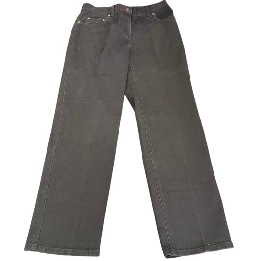 JONES NEW YORK JEANS BLACK DENIM STRETCH 289 SZ 6