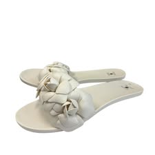 SHADE AND SHORE WHITE SANDALS NWT SZ 10