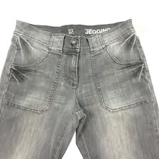 NY&C LOW RISE JEGGINGS GRAY JEANS 92 Sz 2