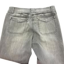 NY&C LOW RISE JEGGINGS GRAY JEANS 92 Sz 2