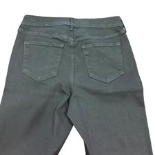 OLD NAVY BLACK HIGH RISE STRAIGHT JEANS 37 SZ 12