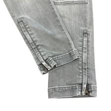 NY&C LOW RISE JEGGINGS GRAY JEANS 92 Sz 2