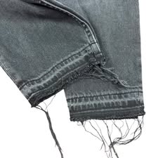 OLD NAVY BLACK JEANS HIGH RISE SLOUCHY TAPER 56 Sz 16