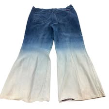 ZANA-DI OMBRÉ BLEACHED JEANS 100 SZ 24