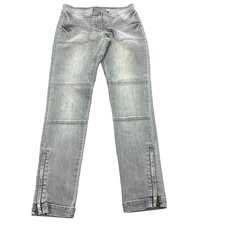 NY&C LOW RISE JEGGINGS GRAY JEANS 92 Sz 2