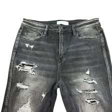 VERVET BLACK DISTRESSED JEANS 191 SZ 30