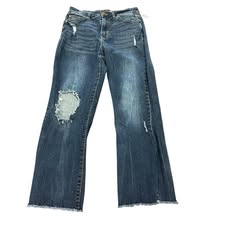 NOBO HIGH RISE CROP FLARE BLUE JEANS 54 SIZE 9