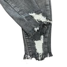 ABOUT JEANS BLACK RAW HEM 176 SZ 5