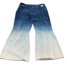 ZANA-DI OMBRÉ BLEACHED JEANS 100 SZ 24