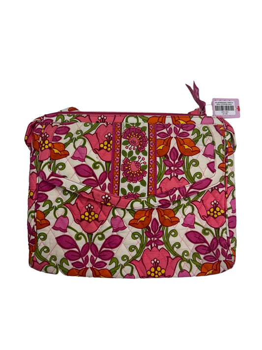 VERA BRADLEY PINK FLORAL CROSSBODY 85