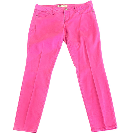 LEI PINK ASHELY LOW RISE SKINNY PANTS 251 SZ 11