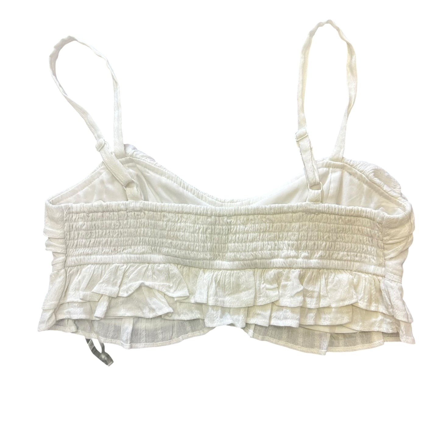 AMERICAN EAGLE WHITE CROP TOP 264 SMALL