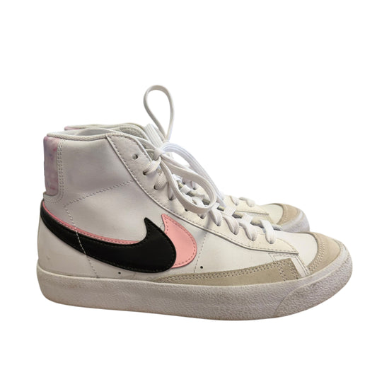NIKE BLAZER MID 77 SE GS WHITE ARTIC PUNCH SNEAKERS 248 SZ 6Y/7.5 W