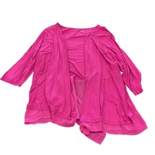 LANE BRYANT PINK CARDIGAN 227 Sz 26/28