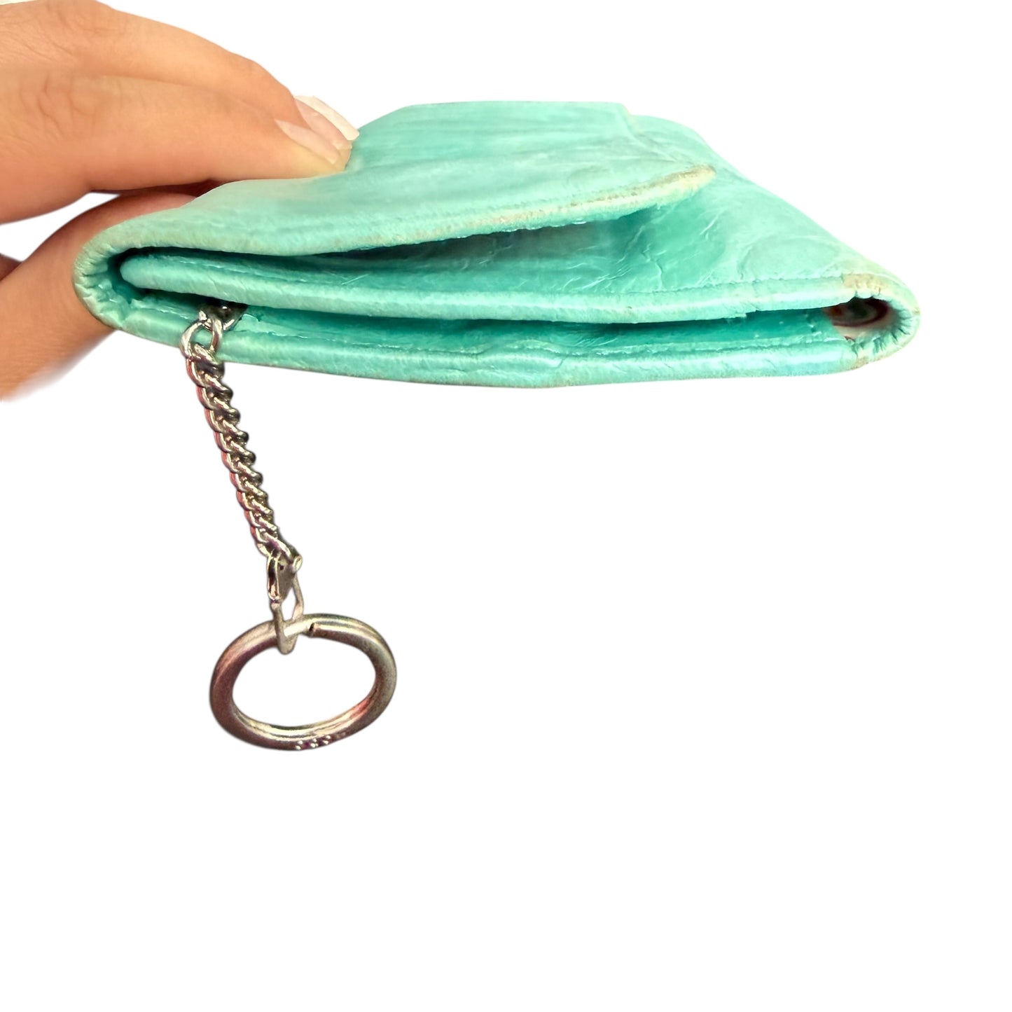 HOBO TRIFOLD TURQUOISE WALLET 258 OS