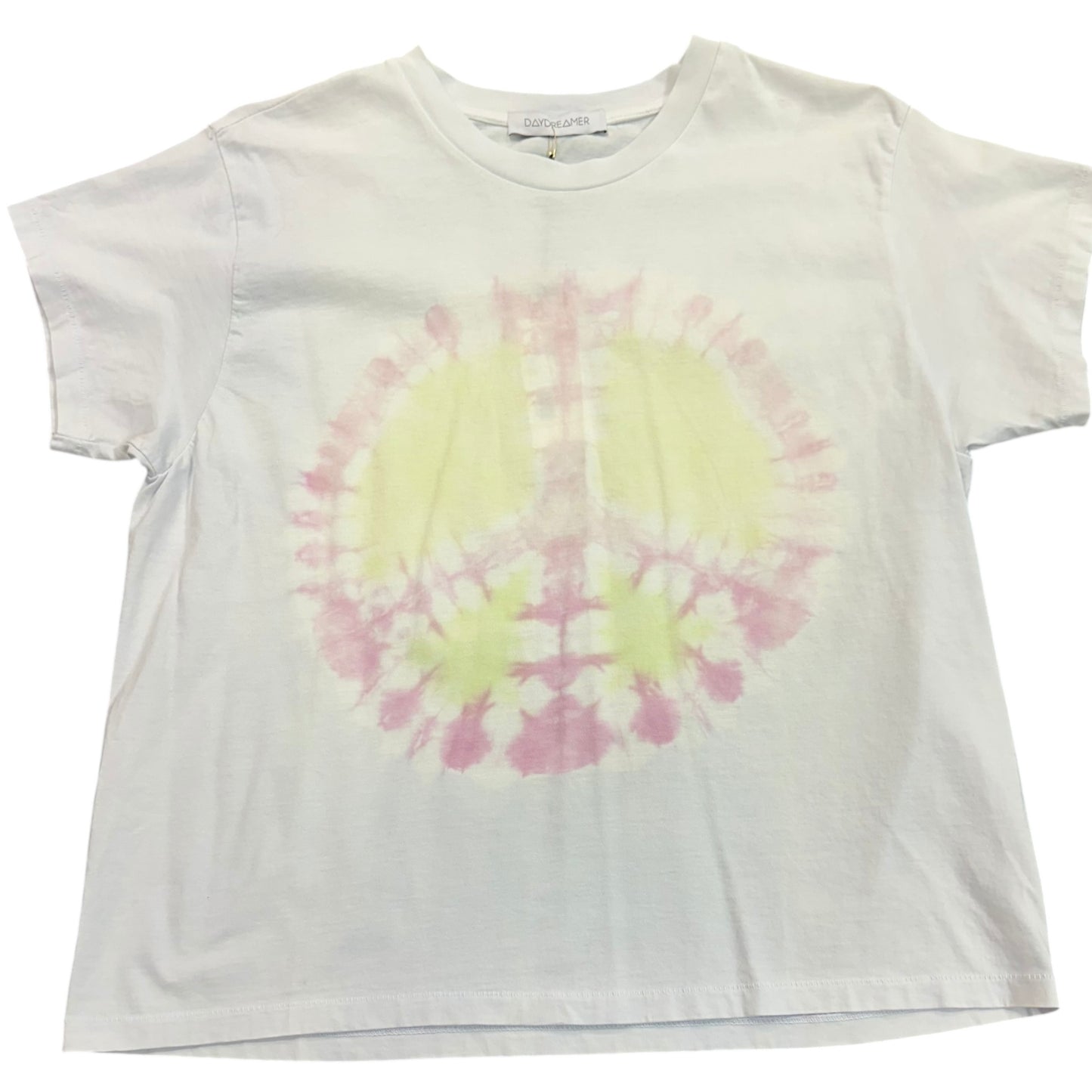 DAYDREAMER DAWN PEACE TIE DYE GIRLFRIEND TSHIRT 100 NWT $69 MEDIUM