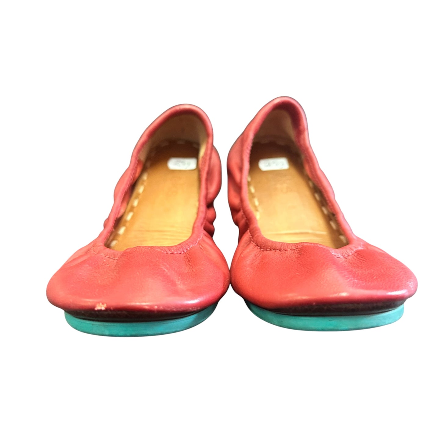 TIEKS CLASSIC BALLET FLATS CARDINAL RED 257 SZ 8