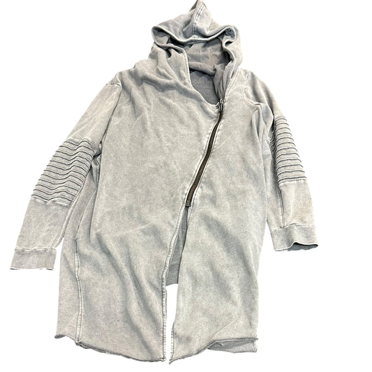 DIVIDED OPEN CARDIGAN HOODED GRAY 244 2XL