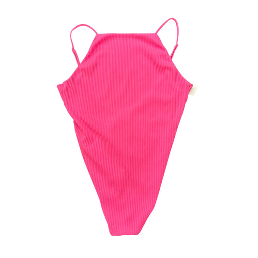 SHOW ME YOUR MUMU PORTIA HOT PINK BODYSUIT NWT 122 LARGE