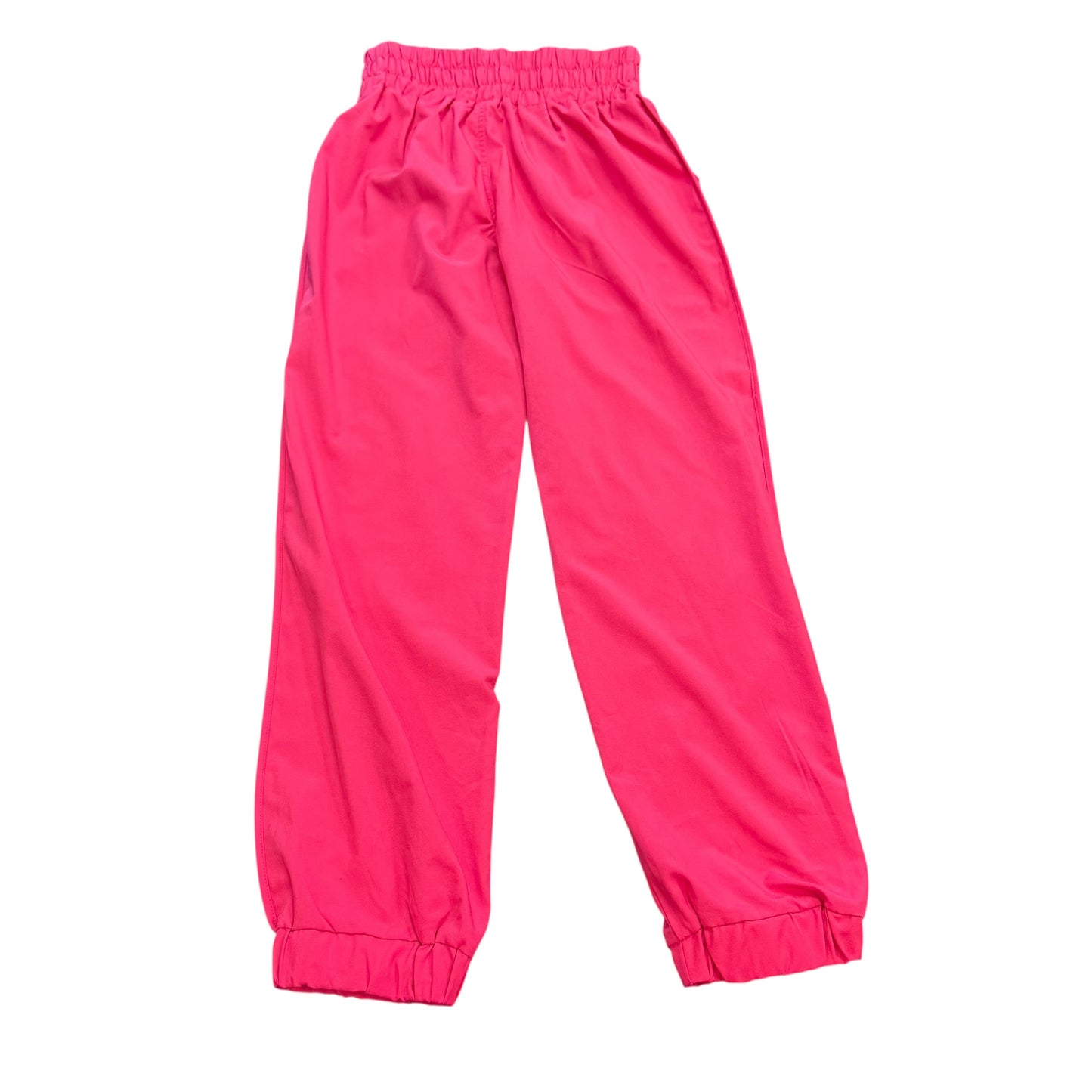NEW IN PINK WINDBREAKER PANTS 14 SMALL