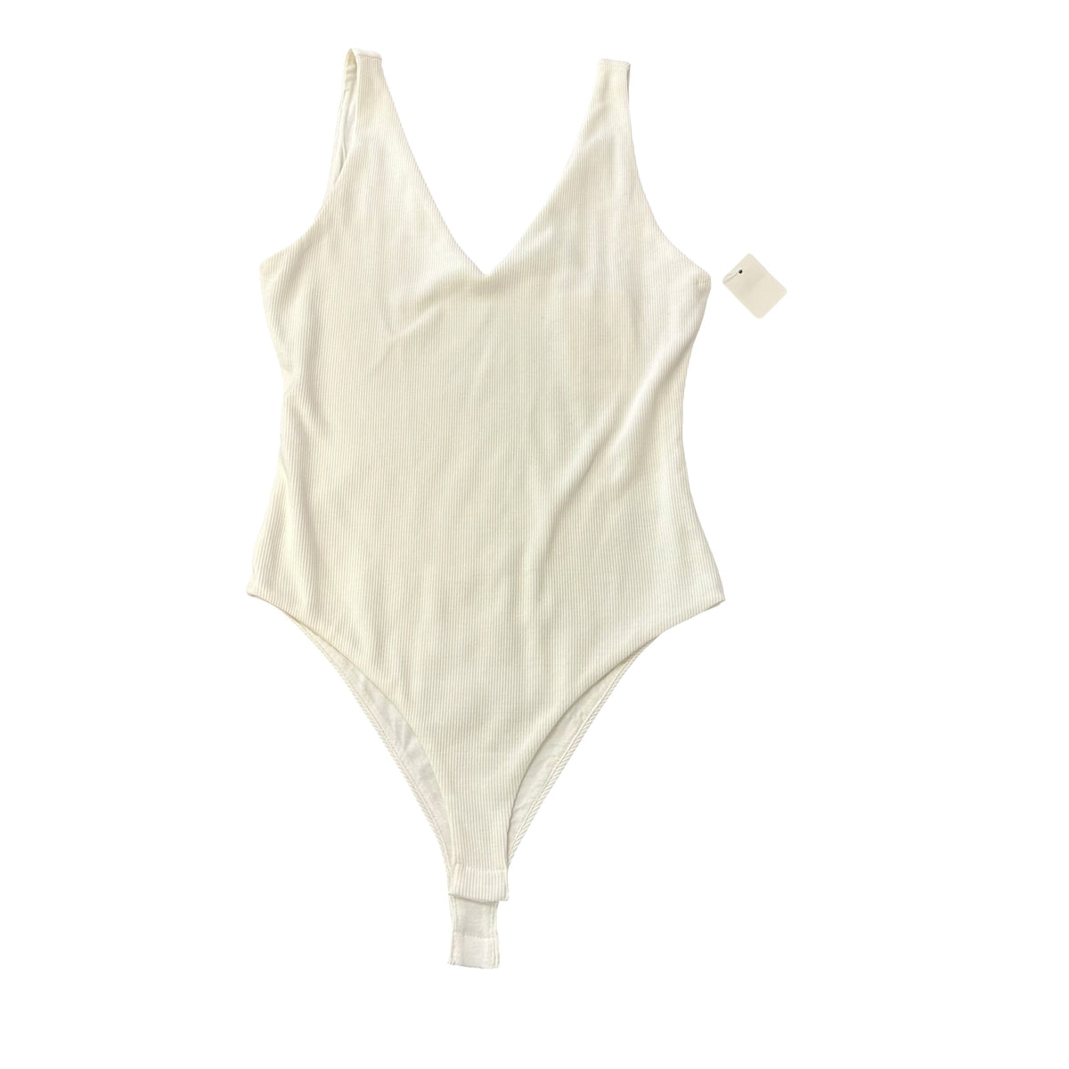 GB BEIGE RIBBED BODYSUIT 27 NWT SMALL
