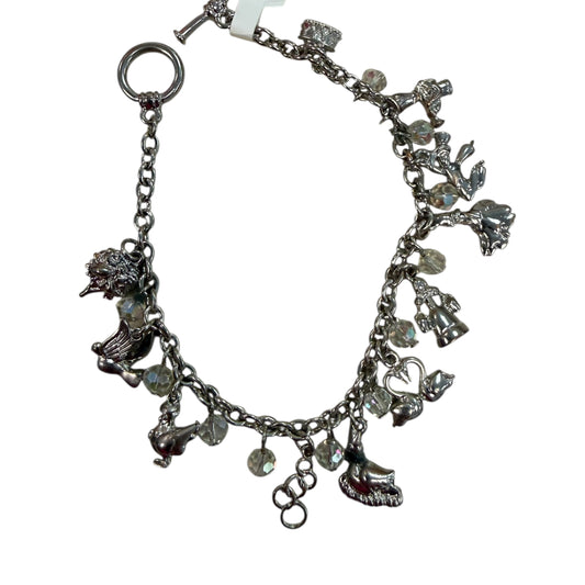 SILVER CHRISTMAS CHARM BRACELET