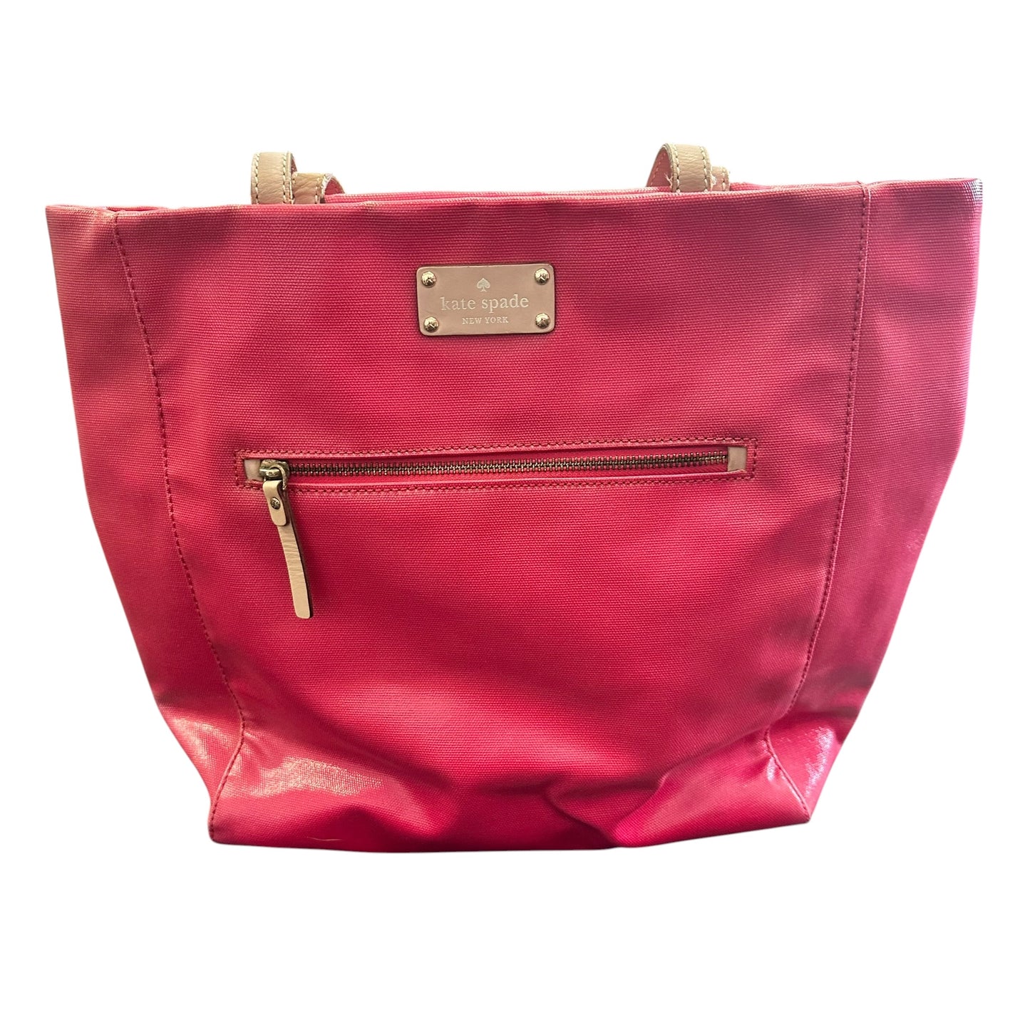 KATE SPADE PINK KERRYN TOTE GUC 258 *DISCOLORTATION