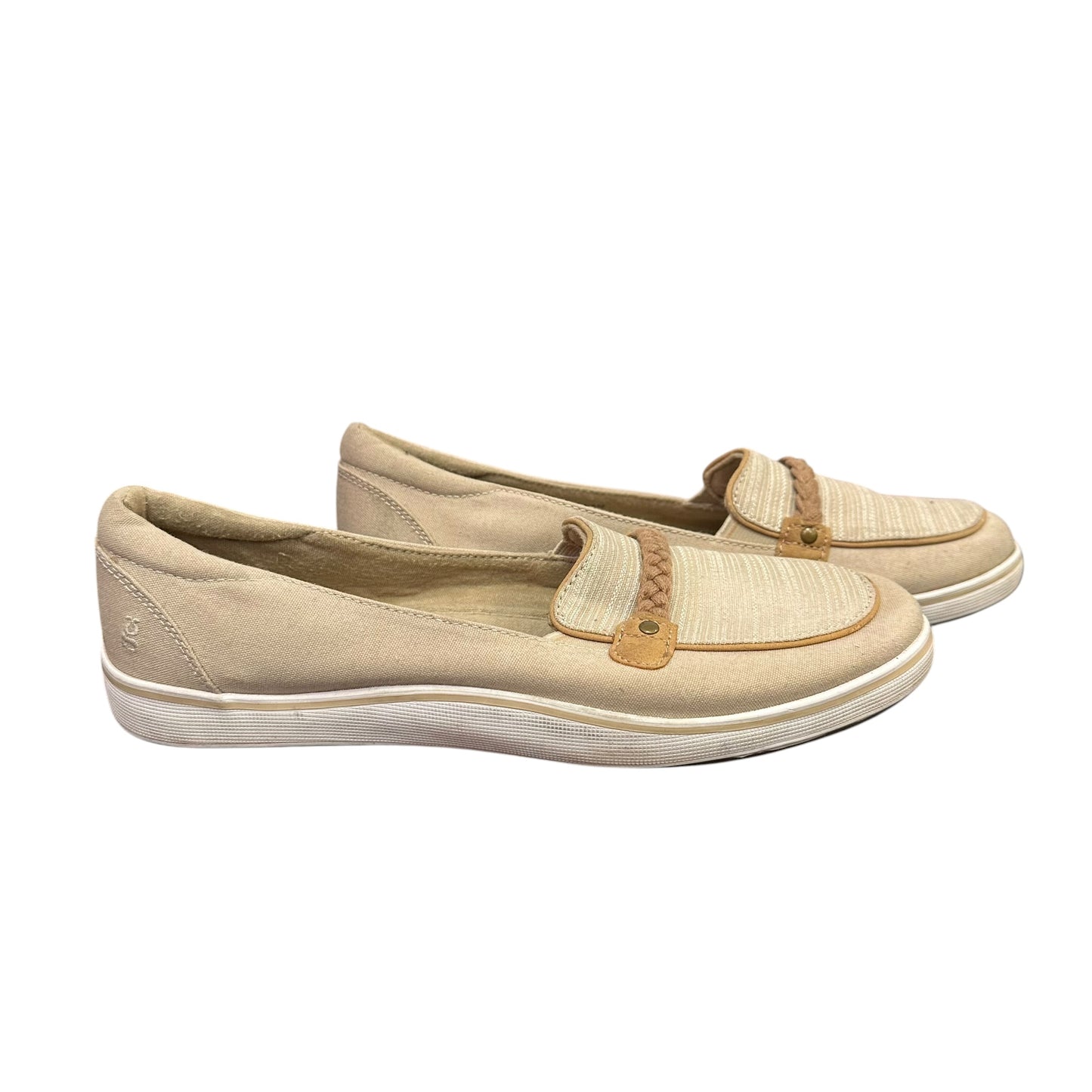 GRASSHOPPER ORTHOLITE TAN LOAFERS 219 SZ 8.5
