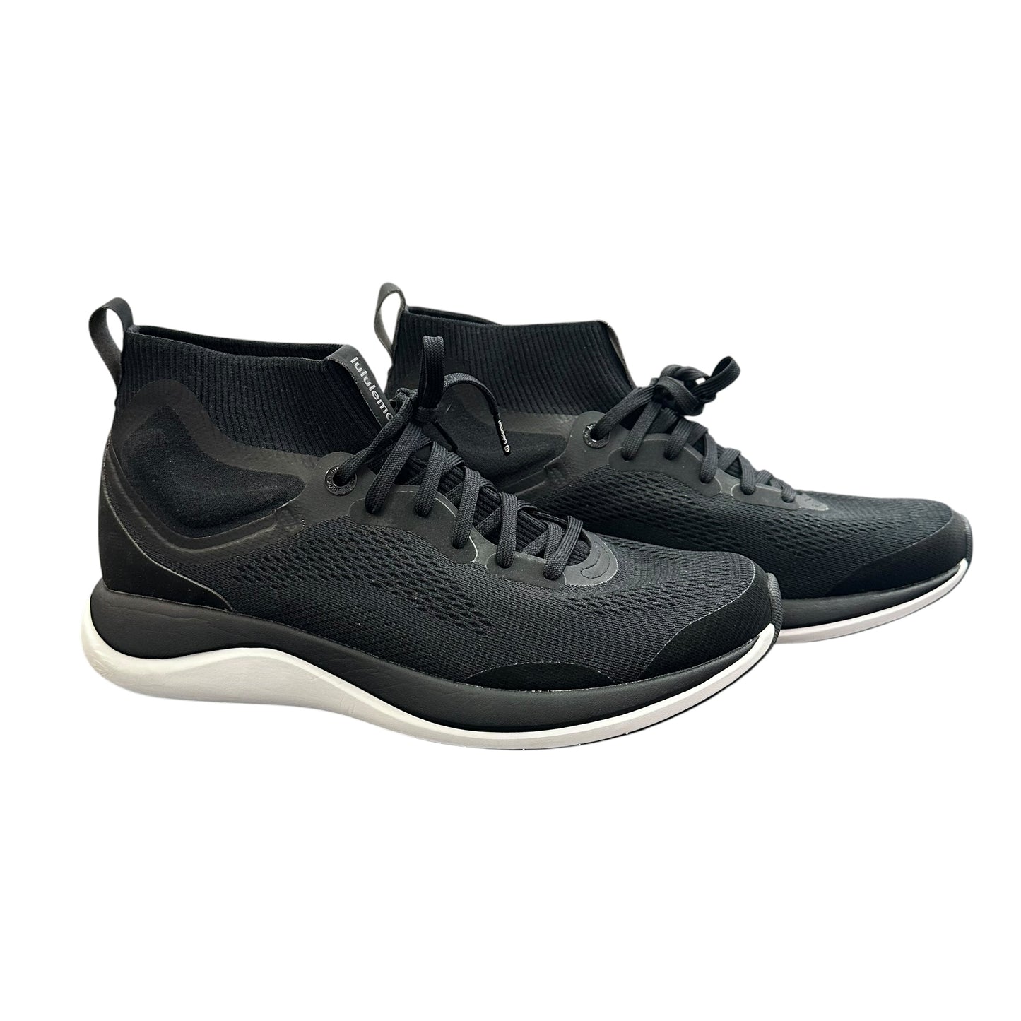 LULULEMON CHARGEFEEL WORKOUT MID SNEAKERS BLACK 100 SZ 9.5