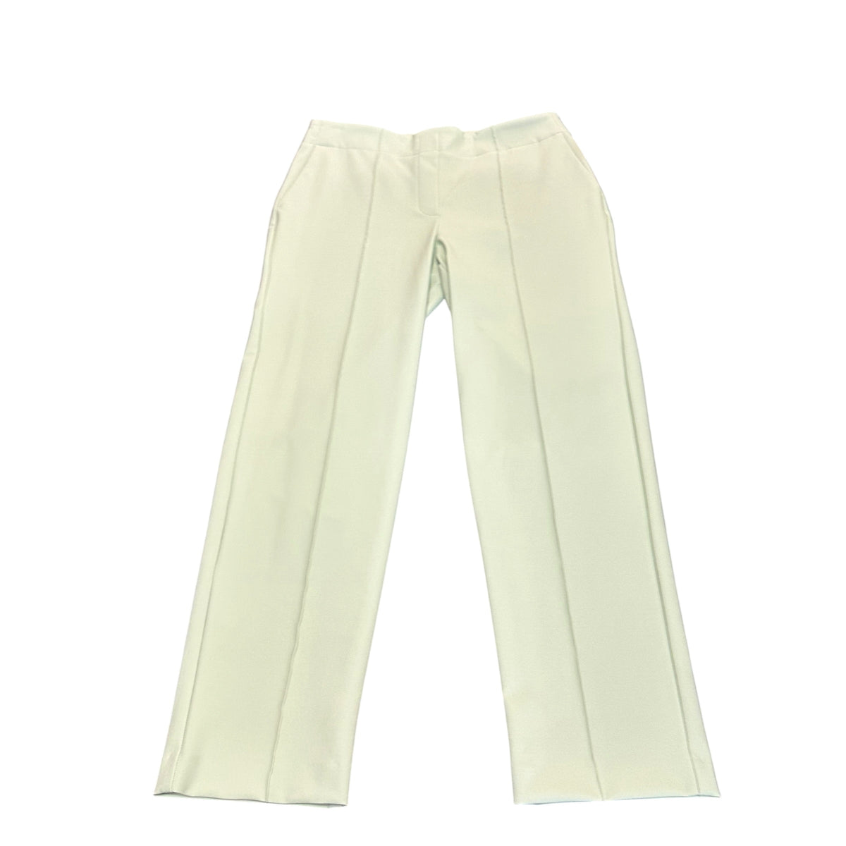 RACHEL ZOE MINT GREEN WIDE LEG CROP PULL ON TROUSERS 38 SZ 6